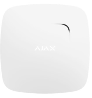 Bezvadu Dūmu un Siltuma Detektors ar Sirēnu Ajax FireProtect W